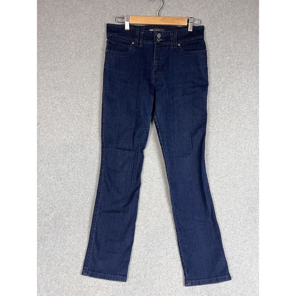 Levi's The Original Jean Mid Rise Skinny Denim Women's  12 M Blue Flap Pockets - Picture 1 of 11